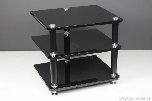 Стійка під апаратуру Elara Grand (Чорний глянець)