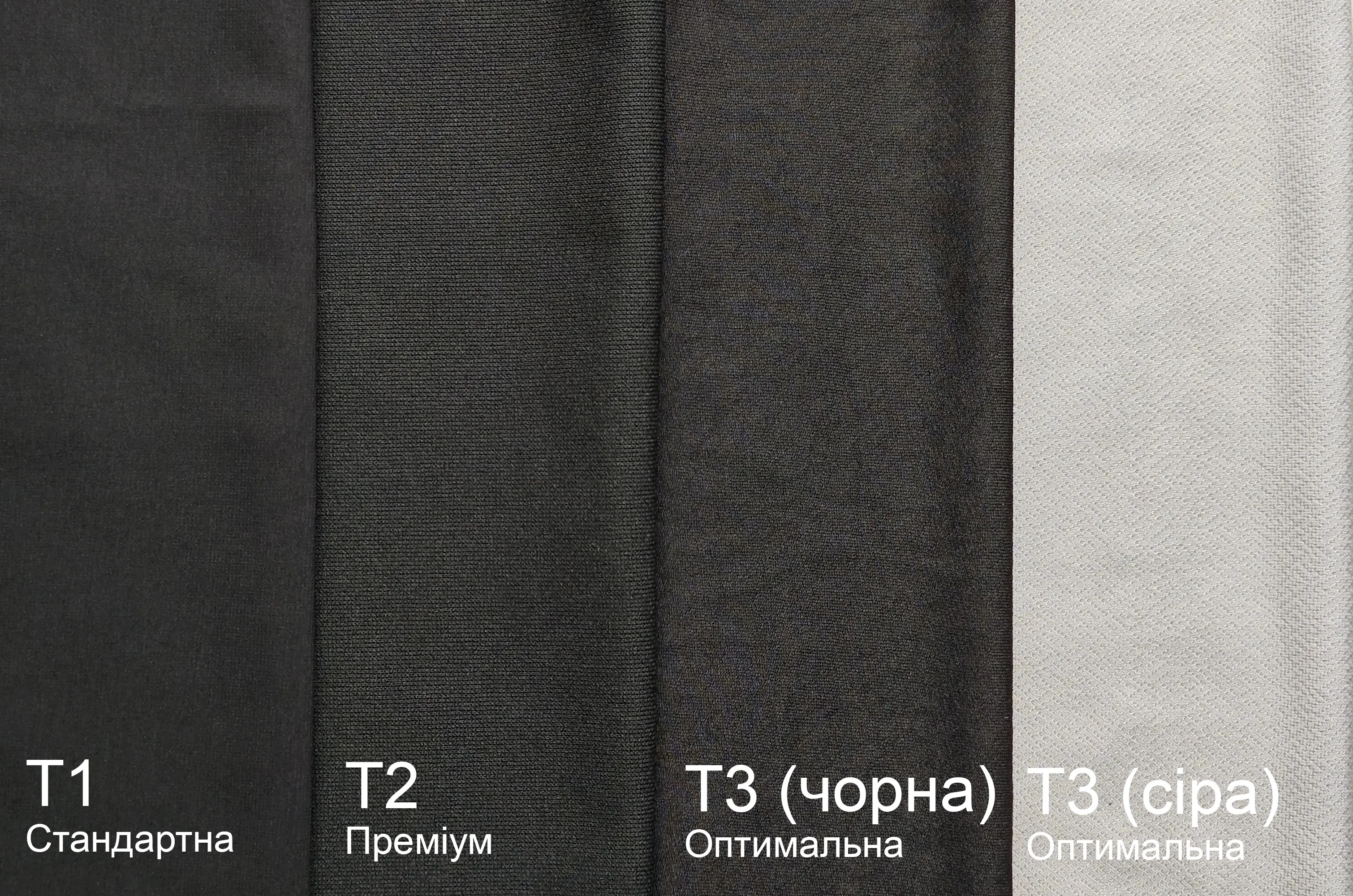 Перетяжка грилів колонок (акустики) - типи тканин